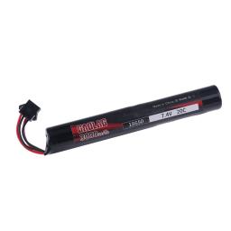 Lipo bateria para pistola de água, 3000mah, 2s, 7.4v, 18650 para akku mini airsoft arma, peças de bateria, tamiya sm conector para pistola de ar - Image 6