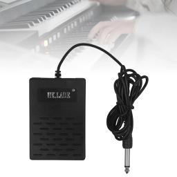 Pedal de sustentação compacto para Piano Digital, teclado eletrônico, sintetizadores com interruptor de polaridade, Pedal antiderrapante, ABS - Image 1