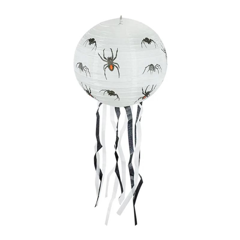 Halloween Lanternas De Papel Para Decorações De Festa, Abóbora Aranha Bat Esqueleto, Fontes De Interior E Exterior, 1PC - Image 1