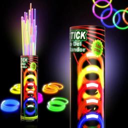 Acessórios para festas com conectores para crianças e adultos, colares e pulseiras Glow, decoração de festa, Night Glow, 100 peças - Image 2