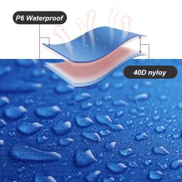 PACOONE-Colchão de Ar Ultraleve com Travesseiros, Outdoor Camping Dormir Pad, Dobrável Sleep Mat, Colchão de Praia, Viagem e Caminhadas Mat, Novo - Image 5
