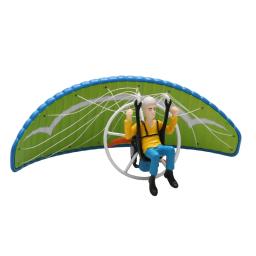 Paraglider artesanal pendurado ornamentos, paraquedas criativo, mini parapente carro pingente, peças de decoração DIY, 1pc - Image 2