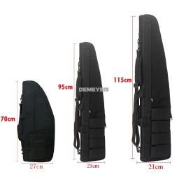 Bolsa de armazenamento de arma tática, 70cm / 95cm / 115cm, tiro ao ar livre, caça, espingarda, estojo de transporte, bolsa de ombro com almofada - Image 2