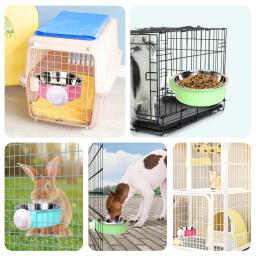 Tigela de comida para animais de estimação, tigela suspensa de aço inoxidável para animais de estimação, suprimentos para cães, tigela fixa para gatos, caixa para cães, tigela para alimentação de animais de estimação - Image 2