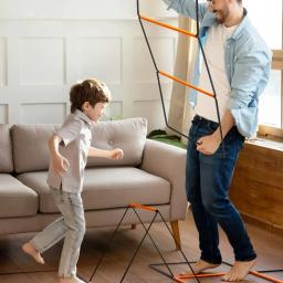 Crianças equilíbrio e coordenação brinquedos multifuncional agilidade escada equipamento de treinamento velocidade para crianças jogos esportivos - Image 6