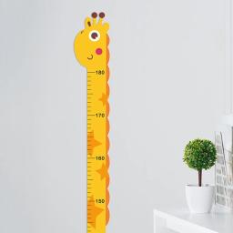 Adesivo bonito crescimento altura, régua medição quarto infantil, decalque para decoração infantil - Image 4