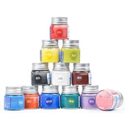 Tinta aquarela de cerâmica para arte DIY, ferramentas de pintura underglaze, pintura à mão profissional, segura, não tóxica, 12 cores, opcional, 25g - Image 5