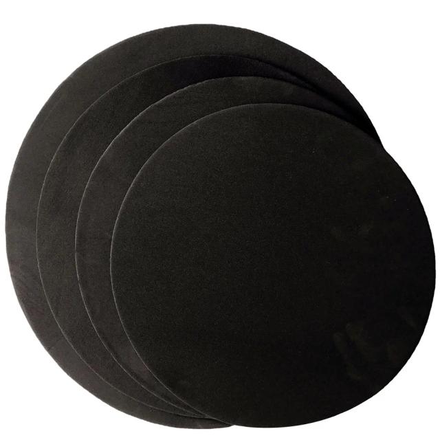 Acessórios de Tambor: Conjunto de 4 Almofadas Amortecedoras para Percussão e Batida Silenciosa