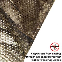 Bionic Camo Rede para Camping e Caça, Malha Cobrindo Pano, Serapilheira, Respirável Hidden Camouflage Net, Sun Shelter - Image 2