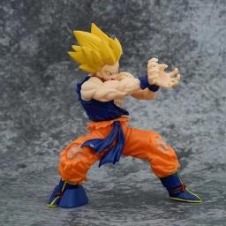 Dragon Ball Z Kamehameha Son Goku Figura Super Saiyan Kakarotto 16 CM PVC Figuras de Ação Modelo Bonecas Brinquedos para Crianças Presentes - Image 5