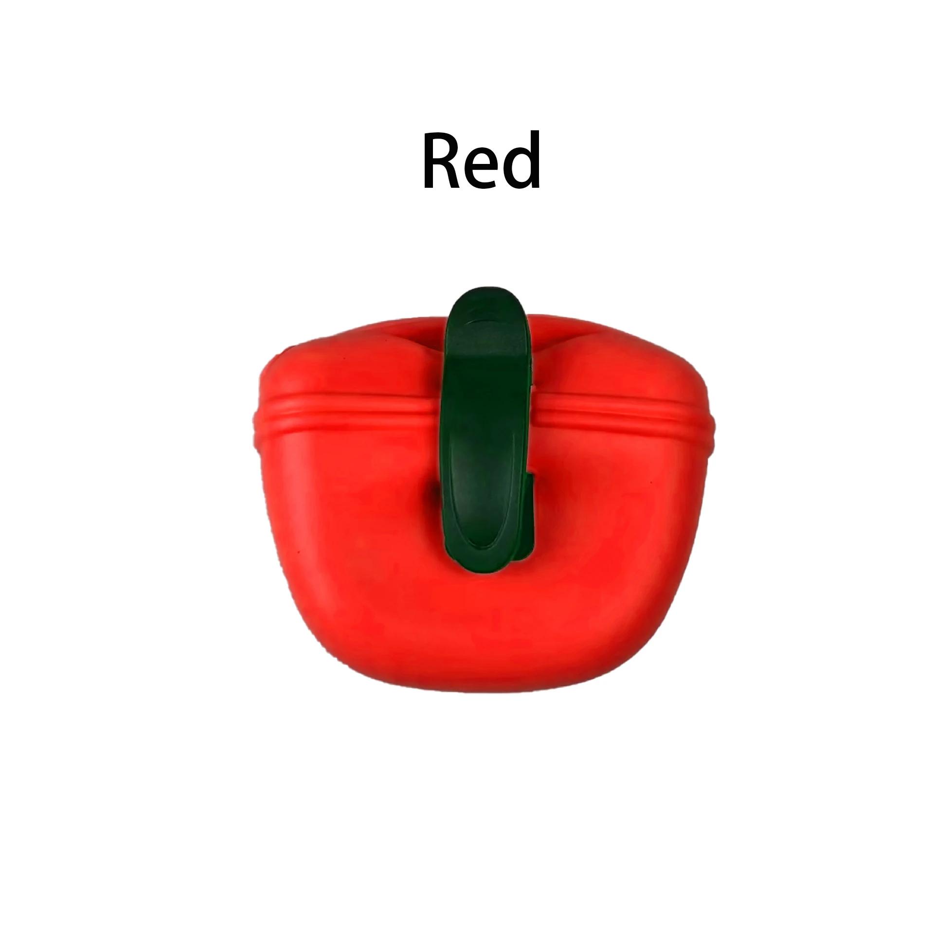 Silicone Pet Dog Training Waist Bag, Recompensa de comida portátil, Saco de armazenamento, Puppy Treat Pouch com clipe magnético, Pet Outing Supplies - Image 1