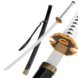 Cosplay Espada de bambu montada, Modelo de arma, Interpretação, Virgílio, Nero, Enma, Demônio Katana, 104cm, Grito Fantasma, Mais novo - Image 6
