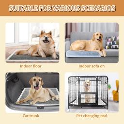 Fraldas Absorventes para Cães, Almofadas De Pee De Treinamento De Cachorro Descartáveis, Quick Dry, Esteira De Superfície De Carvão De Bambu, Almofada Limpa, 100 PCs, 50 PCs, 40 PCs, 20PCs - Image 4