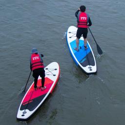 Inflável Sup Board Com Corda De Pé Prancha De Pé, Equilíbrio De Pá, Surf De Alumínio, Kit De Mochila - Image 5