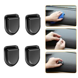 4pcs carro gancho organizador de armazenamento para cabo usb chave de fone de ouvido de armazenamento auto adesivo gancho de parede cabide auto prendedor clipe coisas - Image 2