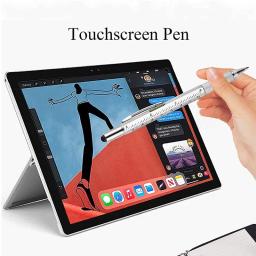 7 In1 Multifunções Caneta Esferográfica com Modern Handheld Ferramenta Medida Régua Técnica Chave de Fenda Touch Screen Stylus Espírito Nível - Image 2