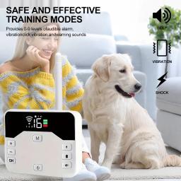 Cerca eletrônica sem fio para animais, Controle remoto recarregável, IP65 impermeável, Resistente ao desgaste, Colar de treinamento - Image 3