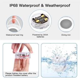 Lâmpada conduzida subaquática com controlo a distância, rgb, subaquático, associação, aquário, carregamento do usb, ip68, impermeável - Image 2