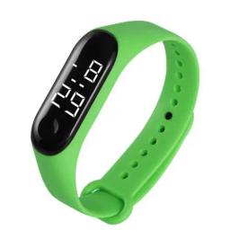 Pulseira esportiva inteligente com tela colorida para homens e mulheres, relógio de silicone impermeável com toque, freqüência cardíaca, corrida e natação, LED M3 - Image 6