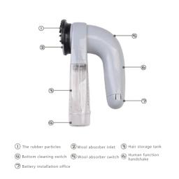 Elétrica Pet Cabelo Sucção Dispositivo Cat Dog Massager Limpeza Escova De Cabelo Para Pet Aspirador De Lã Absorvente Pet Grooming Suprimentos - Image 5