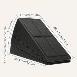 3 pçs yoga cunha estiramento placas inclinadas tijolos ajustáveis agachamento blocos de cunha para exercício ginásio fitness yoga acessórios - Image 6