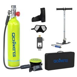 Equipamento de mergulho autônomo Máscara de snorkel Equipamento para mergulhador Mini tanque de oxigênio Dispositivo de respiração subaquática de cilindro - Image 2