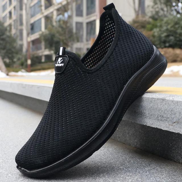 Tênis de Corrida Masculino Respirável e Antiderrapante para Verão - Conforto e Estilo em Cada Passo