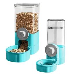 Tigela comida automática para animais estimação, tigela água para cães, gaiola suspensa, dispensador água - Image 4