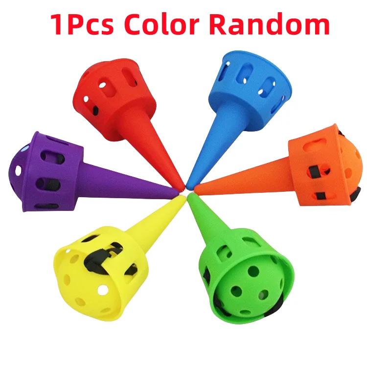 Jogar e pegar bola conjunto de jogo brinquedos ao ar livre pegar uma bola conjunto bola e copo crianças mão olho coordenação treinamento presentes para crianças - Image 1