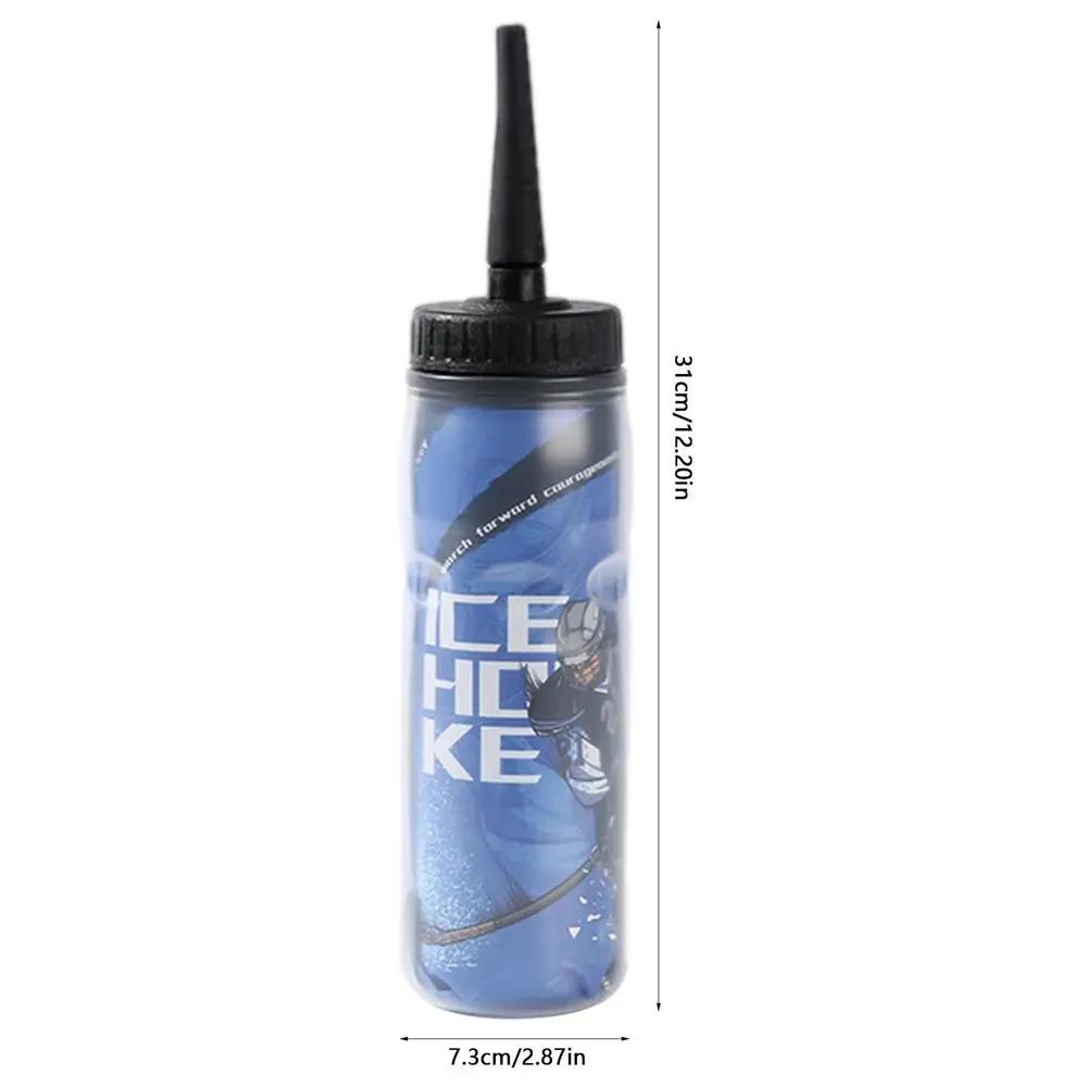 600ML Ice Hockey Water Garrafa Portátil Grande Capacidade Futebol Lacrosse Garrafa Classic Extended Tip Design Sports Gear - Image 1