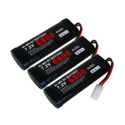 Bateria de Substituição NiMH com Conector de Descarga Tamiya 7.2V, 9800mAh, 6800mAh, Compatível com Brinquedos RC, Carros de Corrida, Barco, Aeronave - Image 5
