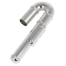 Profissional flauta bocal de bronze branco niquelado flauta dobrar woodwind instrumento peças para iniciantes acessórios opcionais - Image 3