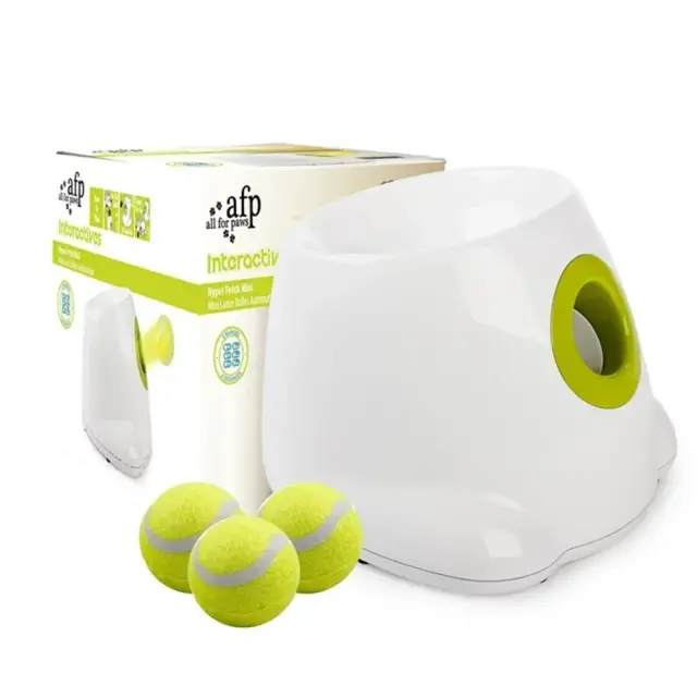 Lançador Automático de Bolas de Tênis para Cães - Brinquedo Interativo para Diversão Sem Fim!