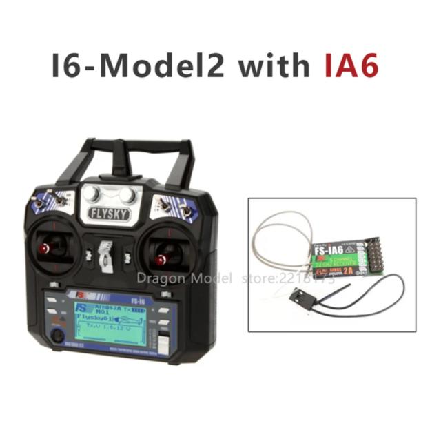 Flysky FS-i6 2.4G 6ch RC Transmissor com Receptor FS-iA6B/FS-iA6 para Drones