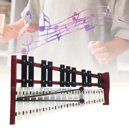 Xilofone Glockenspiel com Marretas, Medida Compacta Profissional para Amantes de Música Adultos e Crianças, 25 Notas - Image 5