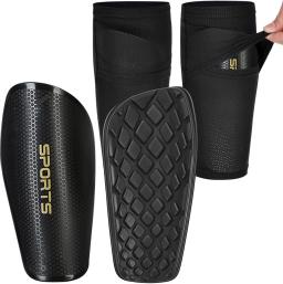 Sanke-Caneleira de futebol para adolescentes, Legging escudos profissionais, mangas protetoras, caneleiras de futebol, meias, 1 par - Image 1