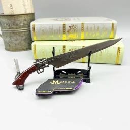 22cm Revolver Gunblade Squall Leonhart FF8 Metal Sword Weapon Modelo Final Home Ornament Fantasy VIII Game Periféricos Brinquedo Artesanato Dropshipping Atacado Venda Quente Presentes Nova Chegada Presente Frete Grátis - Image 5