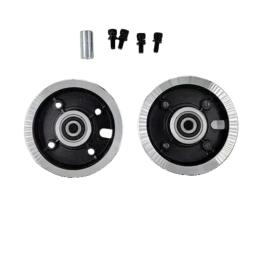 8 Polegada 200x50 pneu interno e externo liga de alumínio 10mm hub com rolamento 6200 para scooter elétrica roda pneumática - Image 4