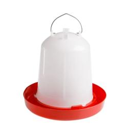 Bebedouro alimentador aves para pintinhos, capacidade 2,5L para pássaros frango estimação - Image 4