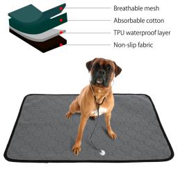 Almofadas de xixi laváveis, Tapete de urina para cães, Almofada de treinamento de cachorro reutilizável, Boa absorção de urina - Image 3