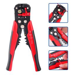 Auto-Ajustando Alicate De Friso Set, Fio Stripper, Ferramentas Terminais, 3 em 1, 260 Peças - Image 2