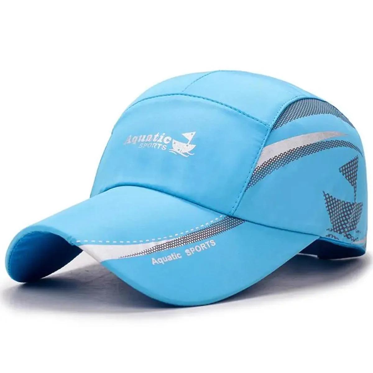 Unisex esporte aquático barco impressão bonés de beisebol, primavera e verão ao ar livre ajustável casual chapéus, protetor solar chapéu - Image 1