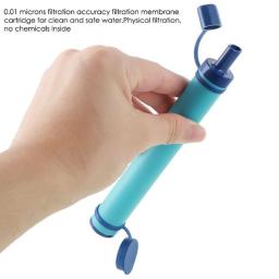 1 pçs purificadores de água portátil ao ar livre sobrevivência filtro acampamento caminhadas elementos de emergência - Image 6
