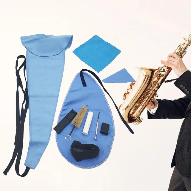Kits Essenciais para Limpeza de Saxofone e Instrumentos de Sopros com Graxa de Cortiça
