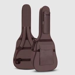 Impermeável guitarra acústica Gig Bag, Soft Case com alça de pescoço, estofamento grosso, 40 polegadas, 41 polegadas, 10mm - Image 2