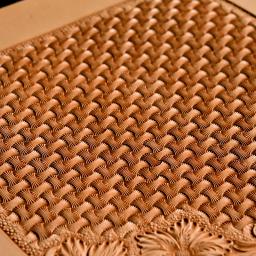 SOZO BL3 Ferramenta De Estampagem De Couro Geometria Machado Cabeça De Tecelagem Carimbos Handmade Carving Printing Saddle Making 304 Aço Inoxidável - Image 2