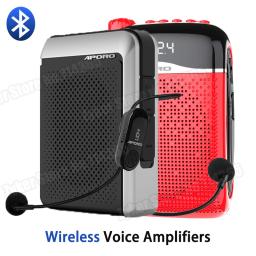 Megafone Bluetooth Microfone Sem Fio, UHF, 2.4G, T18, T21, Professor, Escola, Tour, Guia, Ioga, Reunião, Rádio FM, 30W Alto-falante, Alto-falante - Image 1