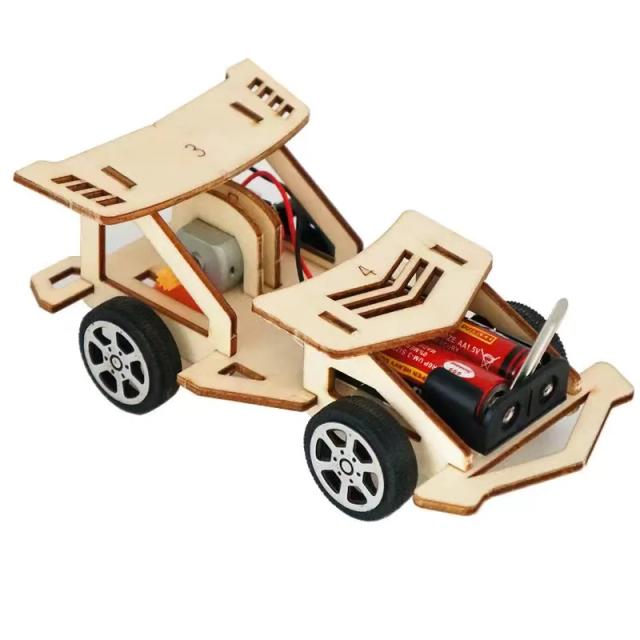 Conjunto de Equipamentos para Experimentos Científicos: Tecnologia DIY Educacional para Crianças com Montagens Manuais Divertidas