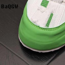 Design rasgado de tênis robusto respirável masculino, oco, plataforma antiderrapante, calçados esportivos casuais, luxo, verão - Image 6