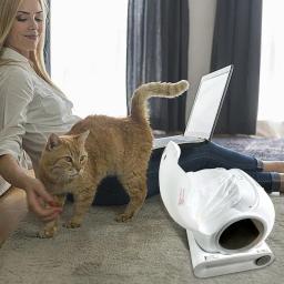 Automático Self Cleaning Cat Litter Box, saco de lixo, Liner Recargas, à prova de vazamento Poop Bags, WC Pet Shelter, Suprimentos, 15 pcs - Image 2